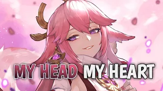 Nightcore – My Head & My Heart - [ Ava Max ]