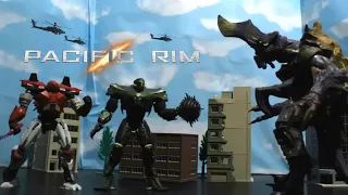 Guardian Bravo & Titan Redeemer vs Hardship (Pacific Rim) Stop Motion