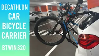 Decathlon Car Bicycle Rack | English | BTWIN 320