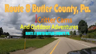 Butler County Pa.  Route 8 Dash Cam Video