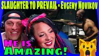 SLAUGHTER TO PREVAIL - OUROBOROS DRUM PLAYTHROUGH by Evgeny Novikov| THE WOLF HUNTERZ REACTIONS