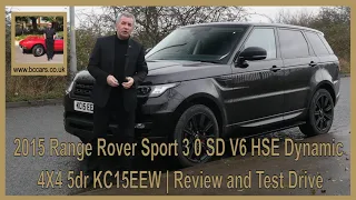 2015 Range Rover Sport 3 0 SD V6 HSE Dynamic 4X4 5dr KC15EEW | Review and Test Drive