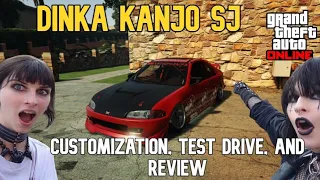 Dinka Kanjo SJ (96' Honda Civic) Customization, Test Drive, and Review | GTA Online
