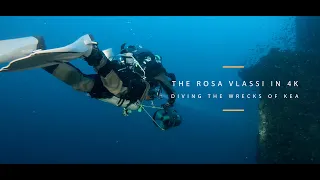 Technical Diving Greece - Wreck of the Rosa Vlassi in 4K