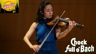 Chock Full o' Bach: Fuga from Violin Sonata No. 1 in G minor,  BWV 1001 | Julia Angelov, violin