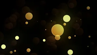 Golden Bokeh Particle Background Free VJ loop - VJ Loops 2020 - Free Motion background for Edits