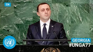 🇬🇪 Georgia - Prime Minister Addresses United Nations General Debate, 77th Session (English) | #UNGA