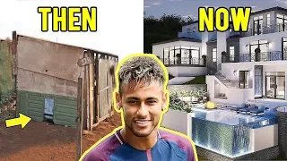 10 Footballers Houses ★  Then and Now ★  Ronaldo, Neymar, Messi ★ Star World 2020