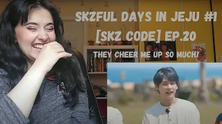 Chaos in the best way! | SKZful Days in Jeju #1｜[SKZ CODE] Ep.20 STAY REACTION