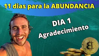 Dia 1: Agradecimiento - 11 dias de Abundancia