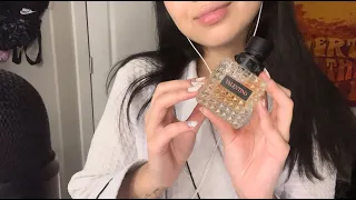 ASMR | Perfume Collection 🌷 (Glass tapping, Lid Sounds)