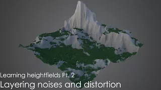 Learning heightfields Pt 2: Noises and distortion
