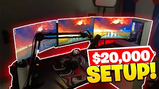 MY INSANE $20,000 GAMING SETUP!