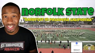 BandHead REACTS to Norfolk State University Spartan Legion Marching Band - 2023 Pasadena Bandfest