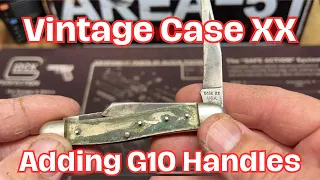 Restoring a Vintage 1965-1970 Case XX Stockman Knife: Adding Custom G10 Handles and a Case Shield