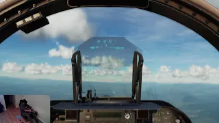 DCS 2.5 - VR - Testing AV8B Harrier and New Thrustmaster Warthog Hotas