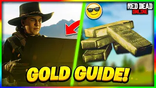 The ULTIMATE Guide To Earning Gold FAST And EASY In Red Dead Online (Rdr2 Online 2022)