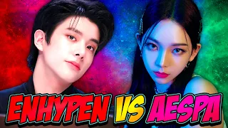 ENHYPEN / aespa QUIZ | Are you a real ENGENE or MY? Which Kpop group do you know more?