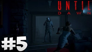 Until Dawn. Прохождение. Часть 5 (Психлечебница, Маньяк)