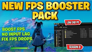 How To Boost FPS In Fortnite Season 8 (Reduce Input Delay & Fix Stutters)