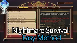 Easy Method Nightmare Survival - FF7 Rebirth (Required for 7 Star Hotel Trophy)