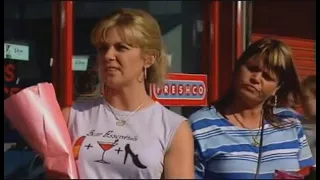 Coronation Street - Cilla pretends Janice and Leanne are shop lifting 28/06/04