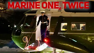 Marine One, Twice in one day