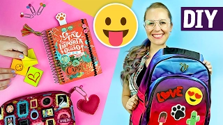 10 IDEIAS FÁCEIS PRA DECORAR SEU MATERIAL ESCOLAR 📚😍💗 Caderno, Mochila e +