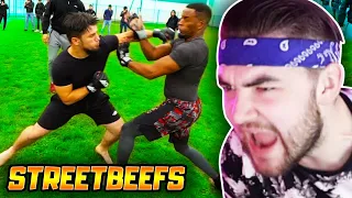 KingWoolz Reacts to STREETEEFS Best of OCTOBER!! (CRAZY KO's)