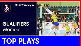 Top 5 Plays | Pool B - #EuroVolleyW Qualifiers