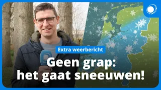 Sneeuw op komst! Wanneer gaat het sneeuwen? ❄️ | Weerbericht