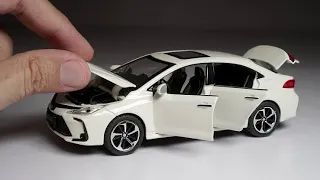 Toyota Corolla 2022 Unboxing Scale Diecast Model Car