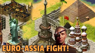 Red Alert 2 | Euro Assia Fight - NEW MAP!