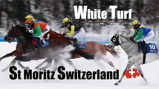 White Turf  St. Moritz - Switzerland  ( Credit Suisse )