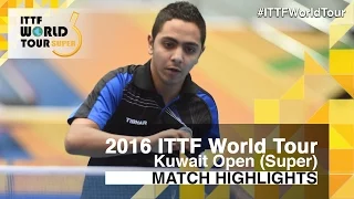 2016 Kuwait Open Highlights: Aleksandar Karakasevic vs Marzooq Alrashidi (Pre)