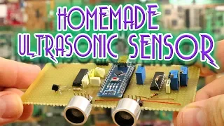 Homemade ultrasonic distance sensor + theory