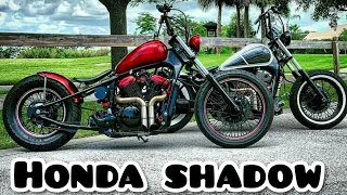 Honda shadow the best custom in the world | exhaust sound compilation