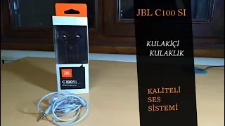 JBL C100 SI İNCELEME / UZUN KULLANIM TESTİ/ SES TESTİ