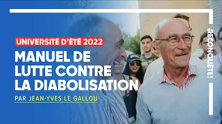 Conférence Université d'été 2022 : Jean-Yves Le Gallou