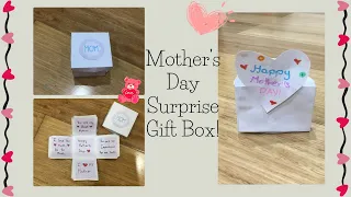 🥰 Surprise  🥰 Mother's Day DIY box - Cute mother's day gift idea