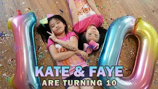 KATE & FAYE ARE TURNING 10 *finally w/ GWEN KATE FAYE