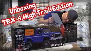 Unboxing Traxxas TRX-4 High Trail Edition Ford F150