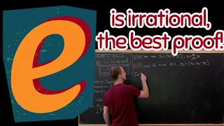 e is irrational -- the best proof!!