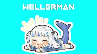 【HoloMusic / Gawr Gura】Wellerman - Nathan Evans (with Lyrics)