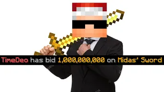 the 1,000,000,000 coin midas sword (hypixel skyblock)