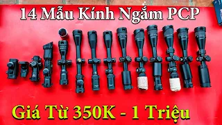 Tổng Hợp 14 Mẫu Kính Ngắm Giá Rẻ Dưới 1 Triệu || Kính Ngắm Tâm Số - Tâm Dây Ai Cũng Mua Được.