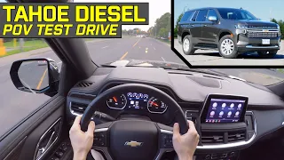 Chevrolet Tahoe Premier 2021 POV Test Drive