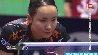 ITO Mima vs WANG Manyu - Highlights - Japan Open 2017