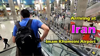 Arriving at Tehran Imam Khomeini Airport