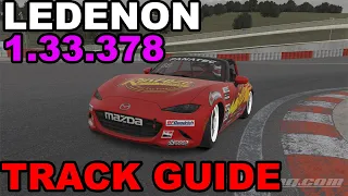 iRacing Mazda MX-5 Circuit De Ledenon | Track Guide + Hotlap